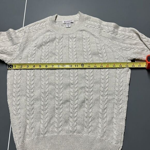 NWT Athleta Hawthorn Textured Crew Sweater - Size XXS - Picture 10 of 12